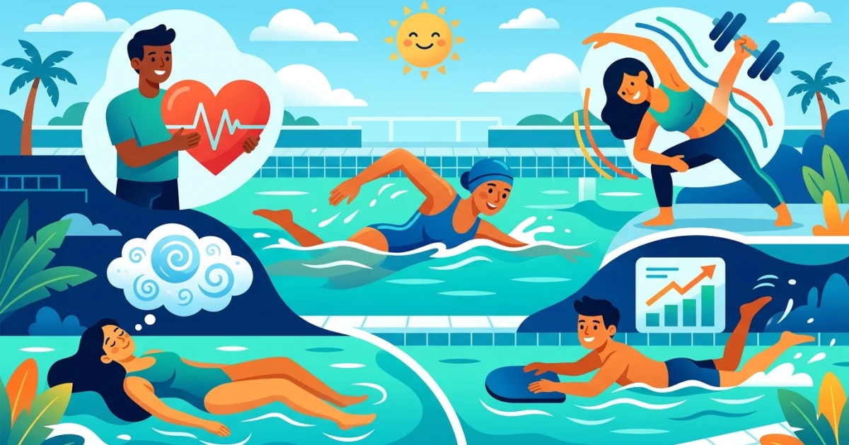 Beneficiile uimitoare ale înotului pentru sănătatea ta