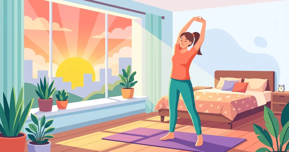 Dimineți active: de ce să începi ziua cu stretching